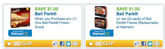 Ball Park Hot dogs coupons