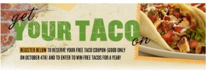 Free taco