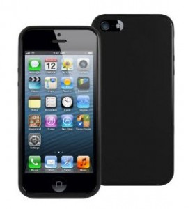 MiniSuit Frost Matte TPU Case for Apple iPhone 5 (AT&T, Verizon, Sprint and Unlocked Models) - Professional Black