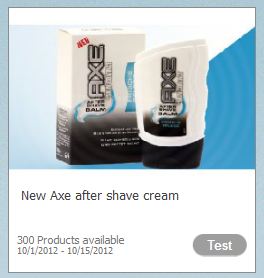 axe shave cream