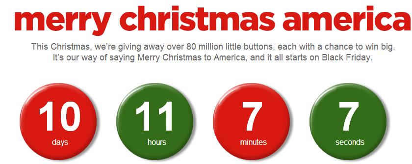 Free Christmas Buttons from JCpenneys