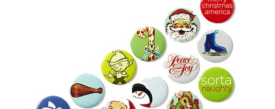 Free Christmas Buttons