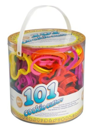 101 cookie cutters