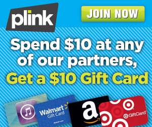 Plink gift card promo