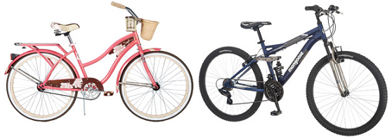 free shipping on bikes
